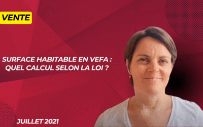 Surface habitable en VEFA : quel calcul selon la loi ?