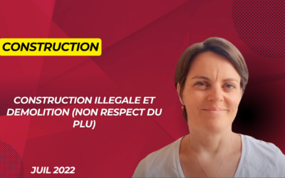 Construction illégale et démolition
