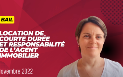 Location courte durée : condamnation de l’agent immobilier?
