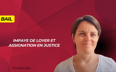 Impayé de loyer et assignation en justice