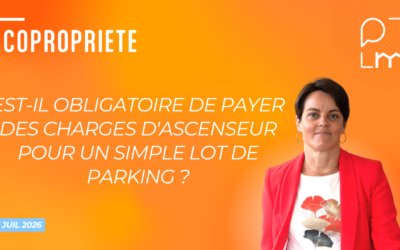 Payer l&rsquo;ascenseur pour un parking en copropriété