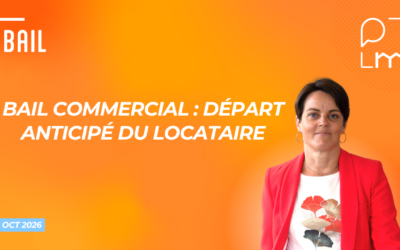 Bail commercial, départ anticipé du locataire : conséquences?
